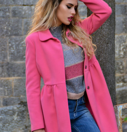 Cappottino rosa bon ton