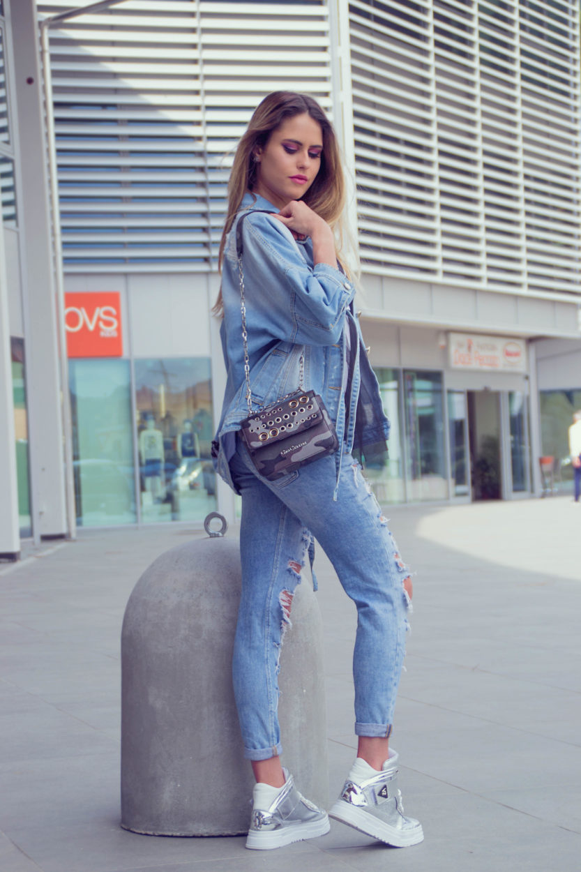 look giacchetto di jeans